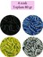 Uzun Boru Kesme Boncuk Çap 2mm Uzunluk 10 mm - 4 Renk - Toplam 80 Gram - BNC430 1