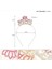 Kristal Taşlı Pembe Birthday Princess Yazılı Parti Tacı 19X11 cm (5047) 2