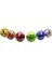 Futbol Topu Dikişli Parlak Renkli 280GR (5047) 1