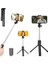 Tripod Selfie Çubuğu Bluetooth Kumandalı Kablosuz LED Işıklı 4