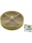 Yuvarlak 4 Bölmeli=2ın1=bölmesiz Çok Amaçlı Kutu Ahşap Bambu Servis Sunum Tepsi - Tahtası 22CM (5047) 1