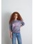 Mavi Logo Baskılı Mor Sweatshirt 7S10170-88095 13
