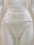 Ekru Dantelli Yüksek Bel Külot VENÜS-K1012 2