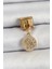 316L Çelik Sallantılı Zirkon Taşlı Hayat Ağacı Model Gold Renk Nomination Charm 1