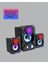 Rgb Işıklı USB Hoparlör Seti 9W Çıkış Gücü Derin Bas 4