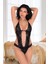 Siyah Dantelli Bodysuit - 939 4