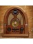 Orta Boy Kubbe Model Retro Ahşap Tasarım Bluetooth Hoparlörlü Radyo – Fm/am Destekli, Şarjlı ve Taşınabilir Radyo NS-7061 (5047) 3