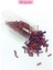 Uzun Boru Kesme Boncuk Çap 2mm Uzunluk 10 mm - 60 Gram - Turuncu Mavi - BNC277 1