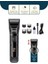 USB Şarjlı - LCD Göstergeli Saç - Sakal Kesme Traş Makinesi SHC-1911 (5047) 1