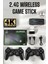 Gaming Atari 2.4g Uyumlu Kablosuz Çift Kol Game Stick 2