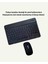 Tüm Cihazlarla Uyumlu Rgb Işıklı Kablosuz Klavye ve Mouse Seti 3