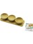 4pcs Çerezlik - Lokumluk Ahşap Bambu Tepsili Kase Seti 30X11CM (5047) 1