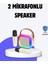 Taşınabilir Bluetooth Karaoke Hoparlör – 2400 Mah Batarya 1