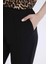 Lastikli Bel Bağcıklı Basic Düz Paça Jogger Pantolon D2573AX25SP 5
