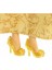 HLW11 Belle Model Bebek Parıltılı Sarı Kıyafet ve Uzun Saçlarla 32,4 cm 5