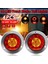 2pcs Kırmızı/amber 16 LED 4 Inç Turlu Kamyon Römorku Fren Durma Dönüş Sinyali Kuyruk Işıkları Su Geçirmez 12-24V (Yurt Dışından) 3