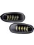 2pcs Araba LED Drl Sis Far Montajı LED 5 Lens Sis Daewoo Chevrolet Lanos Sens Beyaz Işık (Yurt Dışından) 1