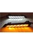 2pcs Araba LED Gündüz Koşu Fog Lambası Drl Sarı Dönüş Sinyal Işığı Geely Atlas Pro 2019 2020 2021 (Yurt Dışından) 4