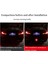 LED F1 V Stil Fren Işığı Evrensel Araç Arka Sürüş Sis Pilot Işıkları Arka Kuyruk Araba Suv Jdm Bba Için Üçüncü Fren Lambası (Yurt Dışından) 3