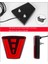 LED F1 V Stil Fren Işığı Evrensel Araç Arka Sürüş Sis Pilot Işıkları Arka Kuyruk Araba Suv Jdm Bba Için Üçüncü Fren Lambası (Yurt Dışından) 5