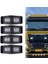 4pcs Füme Beyaz Ön Izgara Işığı LED Işaretleyici Lamba Için Volvo Adam Benz Kamyon Kamyonu Çift Brülör Gösterge Işığı (Yurt Dışından) 3