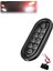 Araba Oval 10LL Ampul Fren Lambaları EKLENTI12V Dönüş Sinyal Işıkları Evrensel Çoğu Araba Kamyon Römork Beyaz (Yurt Dışından) 5
