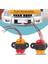 2pcs Kamyon Römork LED Lambalar 24V Araba Yan Işaretleri Işıkları Uyarı Sinyal Yan Işaretleme Işık (Yurt Dışından) 5