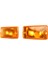 1paır Amber Lens Ön Turn Sinyal Işık Muhafazaları 55155629AB 55155628AB Jeep Wrangler Tj 97-06 55157033AA 55157032AA (Yurt Dışından) 2