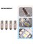 4x T11 BA9S T4W 233 Bayonet 10 Smd LED Araç Koolu Iç Yan Açık Beyaz (Yurt Dışından) 5