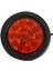 2pcs 12V-24V 16LED Araç Yuvarlak Kırmızı Talilli Lames Arka Sis Fren Durdur Fren Kamyon Römork Kamyonu Için Ters Lamba Çalışıyor (Yurt Dışından) 5
