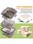 Kendin Yap Plastik Tofu Pres Kalıbı Ev Yapımı Tofu Kalıbı Peynir Bezi ile Soya Loru Tofu Yapım Kalıbı Mutfak Pişirme, Gri (Yurt Dışından) 5