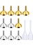 Küçük Şişeleri Veya Kapları Doldurmak Için 2'li Mini Pipetli 10'lu Paket Küçük Metal Huni, Parfüm (Gümüş) (Yurt Dışından) 1