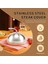 1 Adet 20 cm Paslanmaz Çelik Biftek Kapağı Teppanyaki Kubbeli Yemek Kapağı Ev Yuvarlak Yağ Geçirmez Yemek Kapağı Mutfak Pişirme (Yurt Dışından) 5