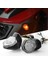 2pcs Evrensel Motosiklet Dönüş Sinyal Göstergesi Işık Lamba Ampulleri Siyah Amber 12V (Yurt Dışından) 2