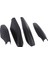 Toyota Land Kruvazörü Prado LC120 03-09 Matt Black Için Araba Çatı Rafı Kapağı Bagaj Kaydırıcı Ray Koruma Kapağı 6349260040 (Yurt Dışından) 2