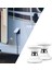Rv Kapı Tutucu 2 Paketi, Rv, Fragman, Kamer, Motor Evi Için Manyetik Bagaj Kapısı, Kargo Römork Beyaz (Yurt Dışından) 2