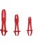 3pcs/set Araç Esnek Hortum Kelepçeler Penseler Kit Kelepçesi Sızdırmazlık Fren Fren Yakıt Hattı Kesme Kelepçe Araç Su Borusu Onarım Fix Aletleri (Yurt Dışından) 1