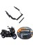 Yamaha Için Motosiklet Navigasyon Braketi Xmax 300 X-Max 300 X-Max 300 2025 12+22MM Cep Telefon Tutucu Aksesuarları (Yurt Dışından) 2