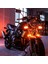 2pc Esnek Switchback Çift Renkli Motosiklet LED Çatal Turn Sinyal Göz Kırpanlar Drl Gündüz Çalışan Işık Su Geçirmez (Yurt Dışından) 3