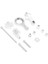 1 Set Cnc Alüminyum Ayarlanabilir Motosikletler Direksiyon Sabitleyici Damper Dampet Braket Montaj Kiti Yamaha Yzf R6 2006-2017/ R1 2009-2012 Gümüş (Yurt Dışından) 1