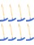 8pcs Renkli Lastik Tekerlek Değiştiren Kenar Koruyucular Araba Motosiklet Tekerlek Koruma Jant Koruyucular Lastik Jant Kenar Kapağı Mavi (Yurt Dışından) 3