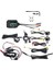 Motosiklet Sürüş Kaydedici Kamera Çizgi Kamera 2inch IPS Ekran 1080P+720P Çift Ahd Bisiklet Dashcam G-Sensör Park Modu (Yurt Dışından) 1