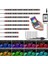 8pcs Motorcycle Undergow LED Işık Kiti, Uygulama Kontrolü Çok Renkli Motosiklet LED Işık Kiti Rgb Şeritler Işık Su Geçirmez (Yurt Dışından) 4