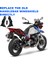 Motosiklet Aksesuarları Handguard Uzantıları Moto Guzzi V85TT V 85 Tt 2019-2023 Siyah Için El Koruma Ön Cam (Yurt Dışından) 5