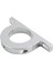 Gümüş 2inch Delik Fırçalanmış Underdash Mount Bracket Nehri Kelepçe Direksiyon Sütunu Anahtarlanmış Damla Montaj Yok 2310000030 FR20114 (Yurt Dışından) 1