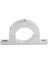 Gümüş 2inch Delik Fırçalanmış Underdash Mount Bracket Nehri Kelepçe Direksiyon Sütunu Anahtarlanmış Damla Montaj Yok 2310000030 FR20114 (Yurt Dışından) 4