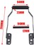 Motosiklet Navigasyon Çubuğu Desteği Genişleme Çarşamba Çubuğu Cep Telefonu Stand Bmw F900R F900XR 2020-2024 F900 (Yurt Dışından) 3