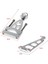 Honda CB400 Vtec 1999 Için Motosiklet Direksiyon Damper Montaj Braketi- Motosiklet Modifikasyon Parçaları Gümüş (Yurt Dışından) 2