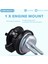 50810-S2A-003 50810-S2A-000 Araç Motor Montaj Motor Montaj Braketi Honda S2000 2000-2009 50810S2A003 (Yurt Dışından) 4