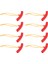 8pcs Renkli Lastik Tekerlek Değiştiren Kenar Koruyucular Araba Motosiklet Tekerlek Koruma Jant Koruyucular Lastik Jant Kenar Kapağı Kırmızı (Yurt Dışından) 1